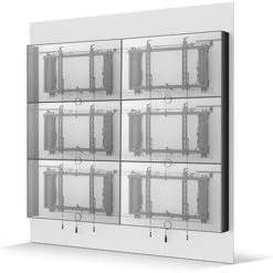 Chief® Black 6" Side Cover Kit With ConnexSys Brackets -Atlona shop 52737a3c 8e42 4f13 bc47 344f4a4c445c