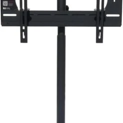 Seura® Black Powder Coat Outdoor Floor Stand TV Mount