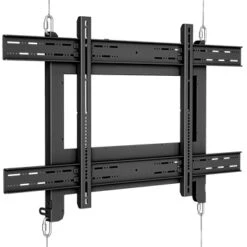 Chief® Black Cable Floor-to-Ceiling Flat Panel Mount